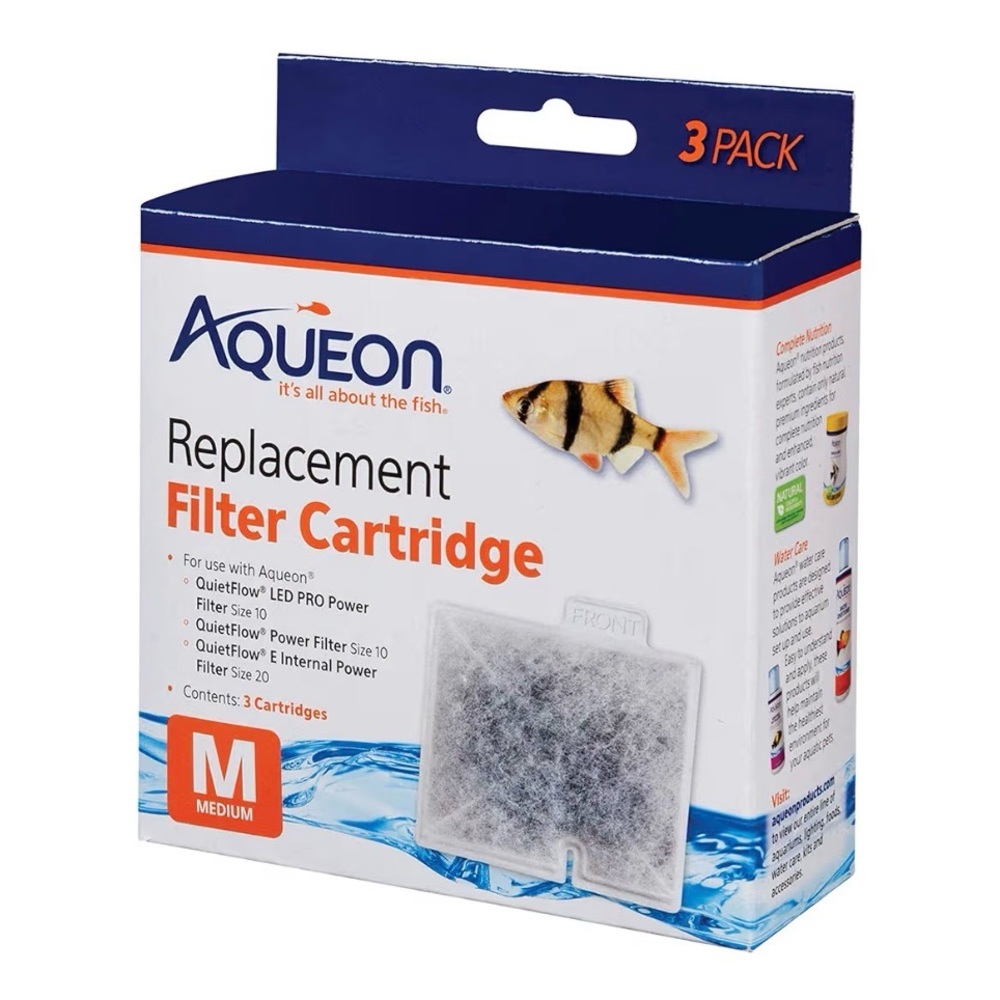 Aqueon Replacement Filter Cartridge 3-Pack
